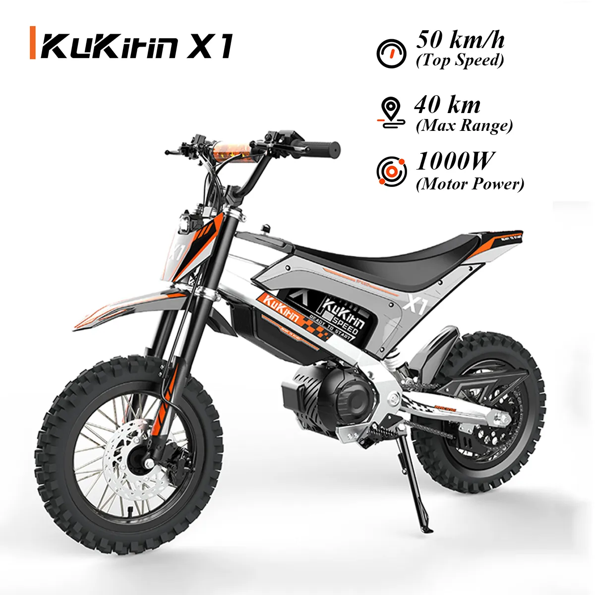 Elektrická terénní motorka KuKirin X1 – 1